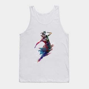 Figure skating sport art #skating #figureskating #sport Tank Top